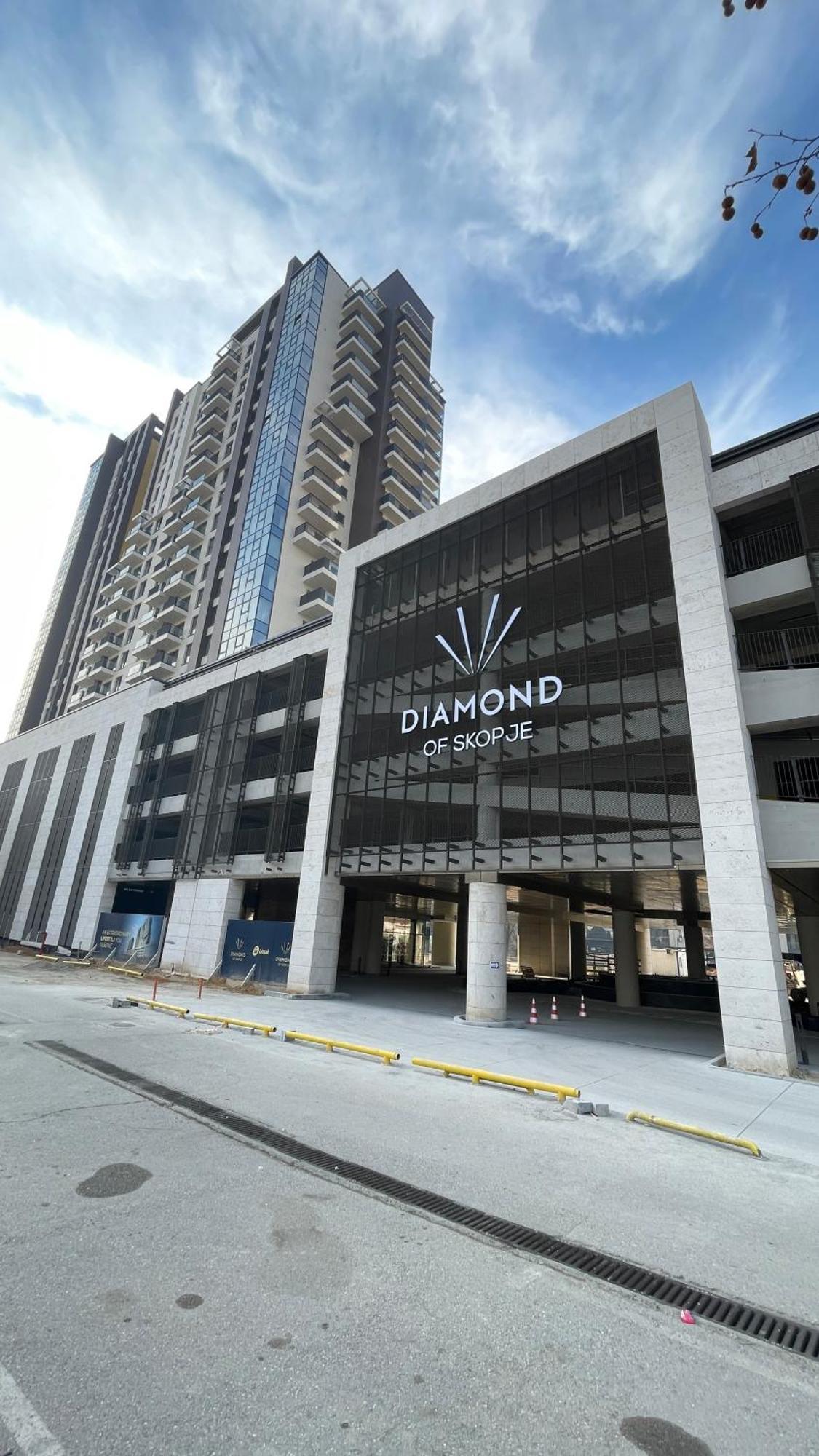 Diamond Of Skopje Luxury Apartment 18Th Floor Bagian luar foto